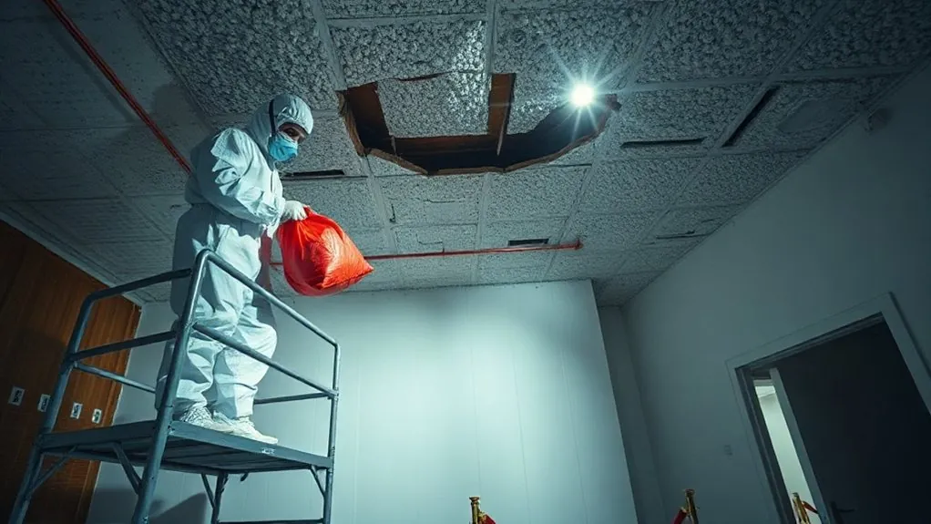 Asbestos Ceiling Removal in Swiss Cottage — HSE-licensed specialists