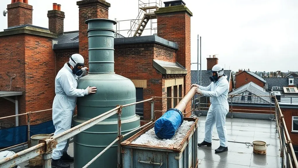 Water Tank & Flue Removal in Swiss Cottage — HSE-licensed specialists